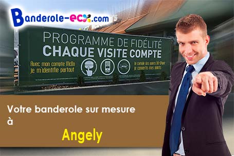 Création graphique inclus pour votre banderole publicitaire à Angely (Yonne/89440)