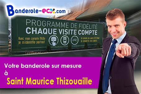 Création graphique inclus pour votre banderole personnalisée à Saint-Maurice-Thizouaille (Yonne/8911