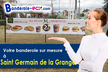 Création maquette offerte de votre banderole publicitaire à Saint-Germain-de-la-Grange (Yvelines/786